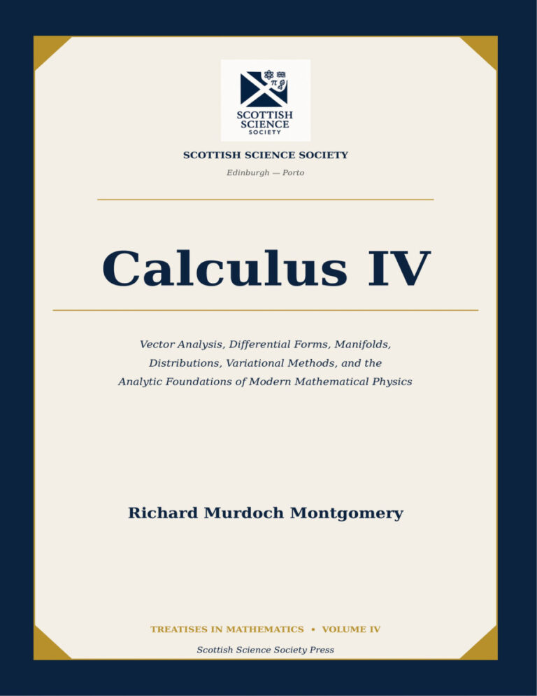 Calculus IV Richard Murdoch Montgomery Kitap Kapağı