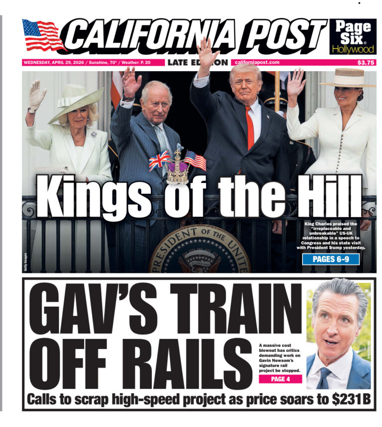 California Post 29 April 2026 California Post Kitap Kapağı