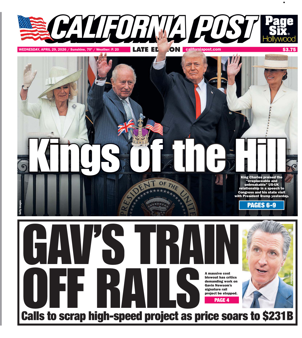 California Post 29 April 2026 California Post Kitap Kapağı