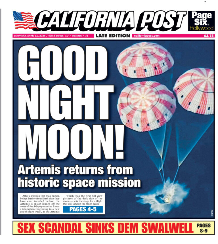 California Post April 11 2026 California Post Kitap Kapağı
