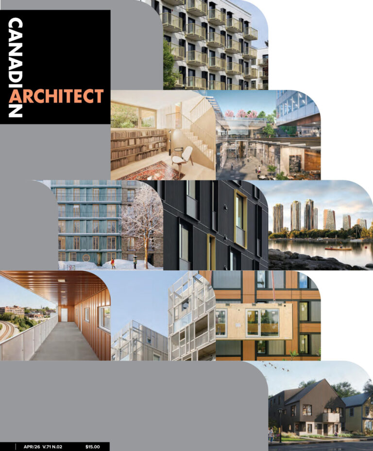 Canadian Architect Vol 71 No02 April 2026 Canadian Architect Kitap Kapağı