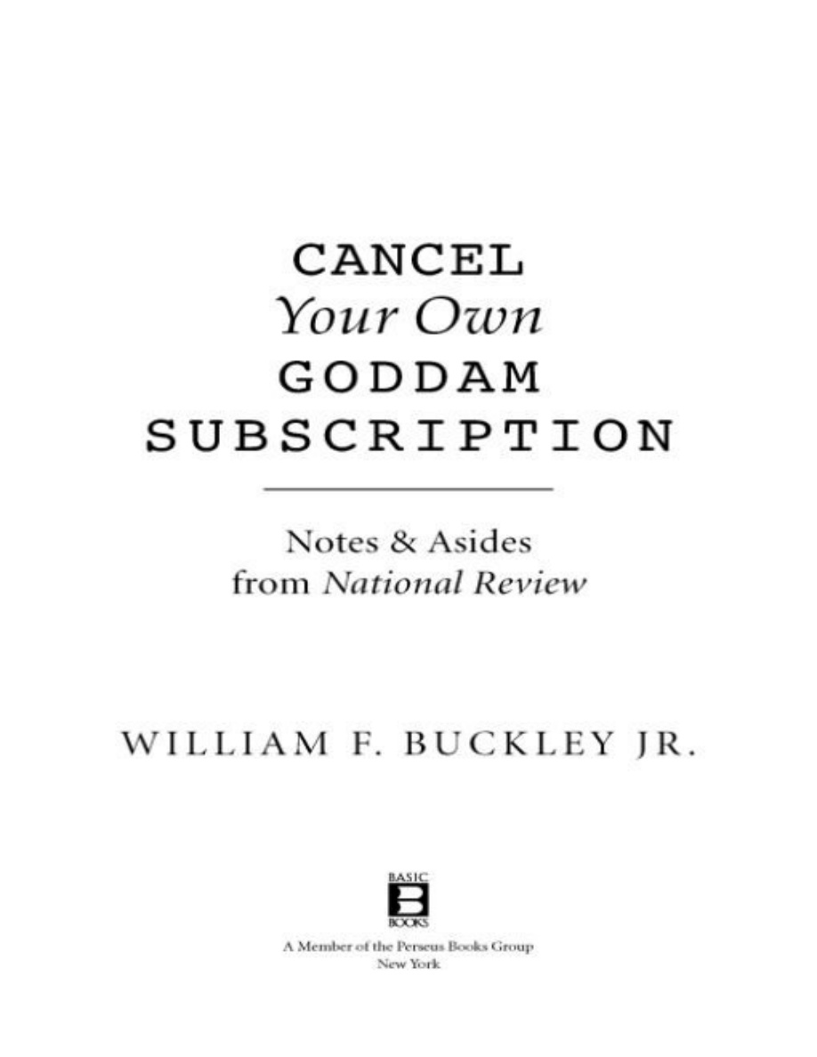 Cancel Your Own Goddam Subscription PDF Download