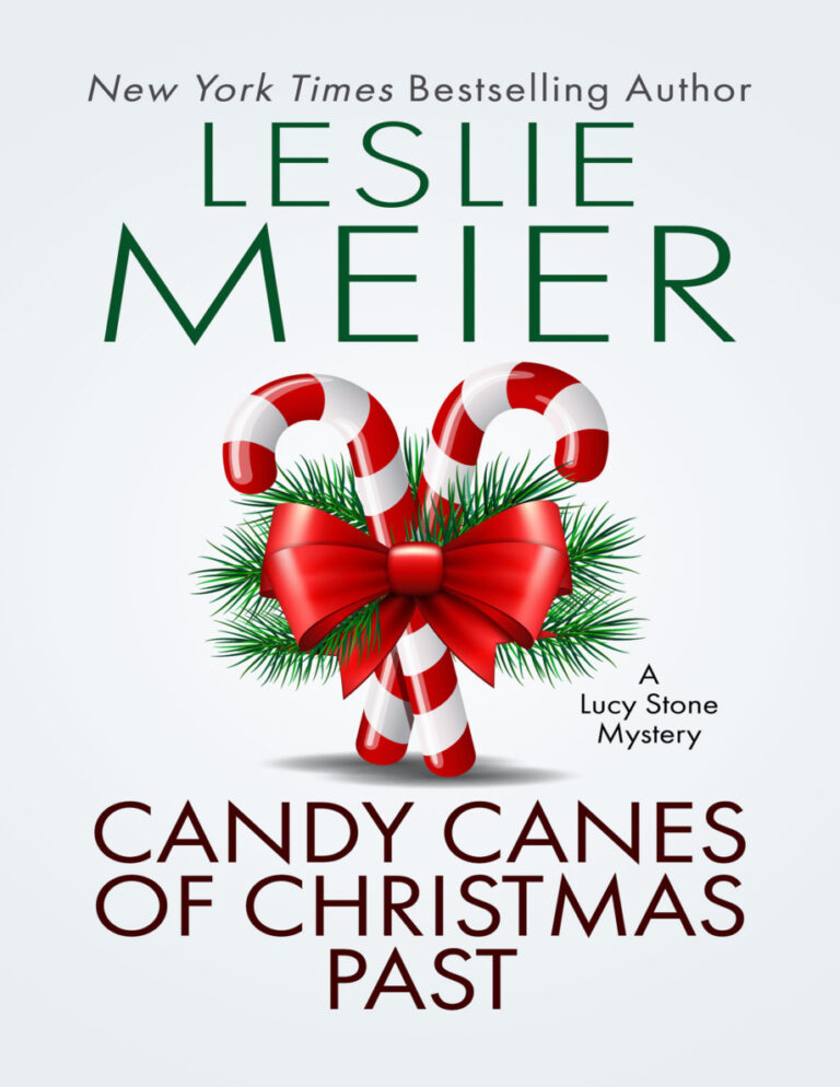 Candy Canes of Christmas Past Leslie Meier Kitap Kapağı