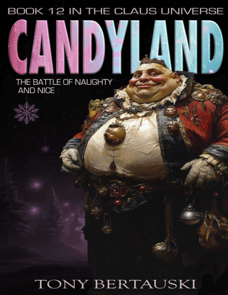 Candyland The Battle of Naughty and Nice Tony Bertauski Kitap Kapağı