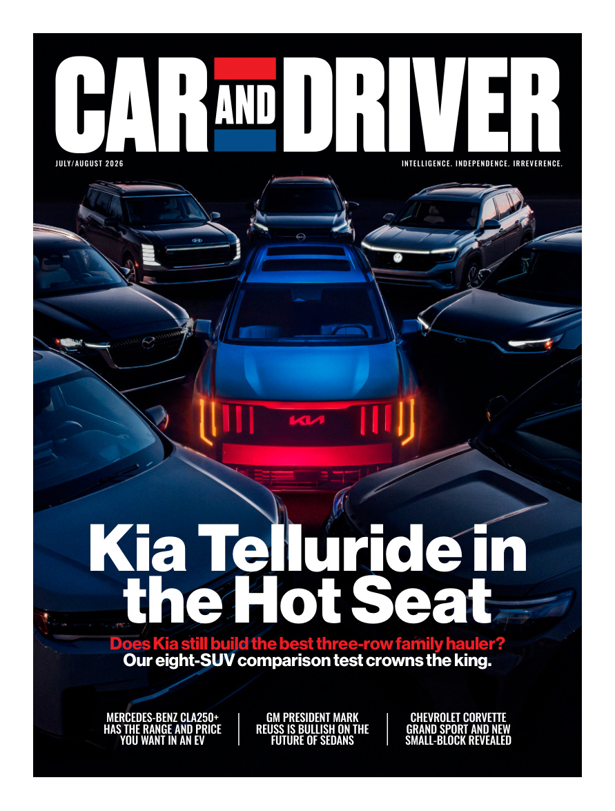 Car and Driver USA JulyAugust 2026 Car and Driver USA Kitap Kapağı