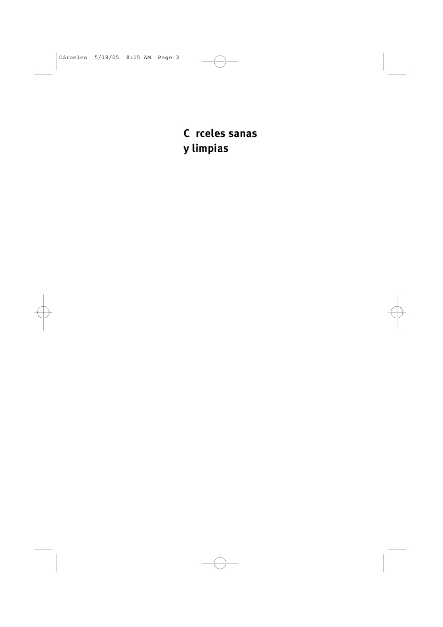 Cárceles sanas y limpias PDF Download