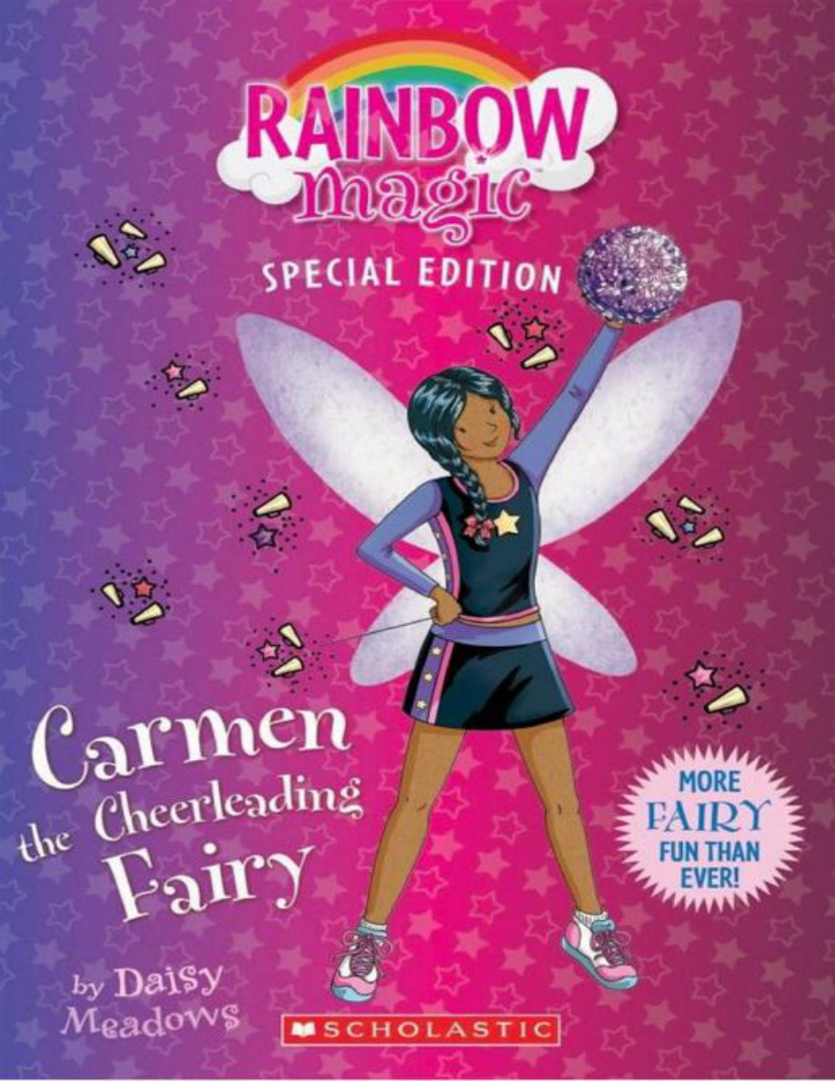 Carmen the Cheerleading Fairy Daisy Meadows Kitap Kapağı