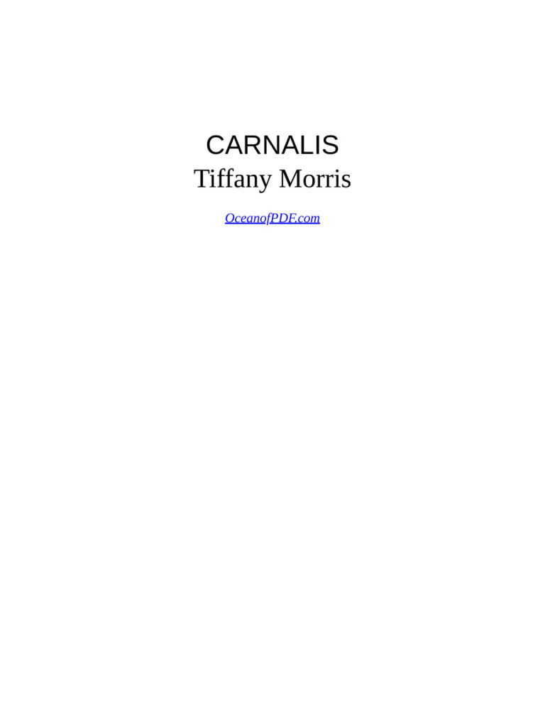 Carnalis Tiffany Morris Kitap Kapağı