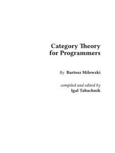 Category Theory for Programmers Kitap Kapağı