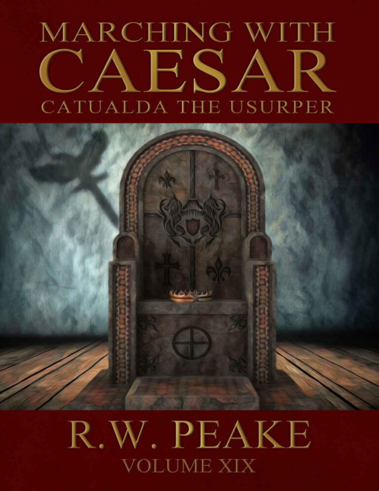 Catualda the Usurper R W peake Kitap Kapağı