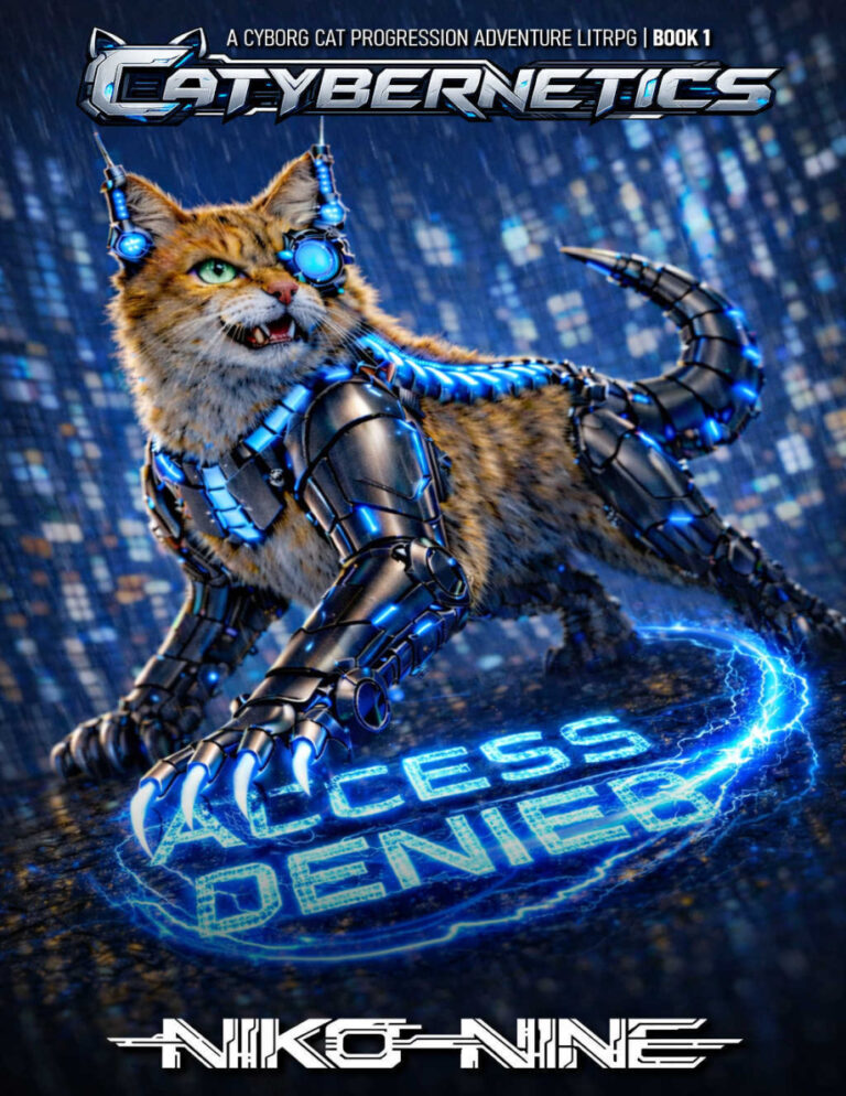 Catybernetics Access Denied Niko Nine Kitap Kapağı