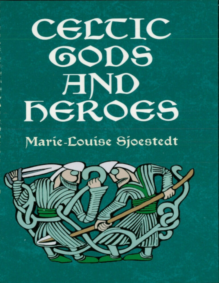 Celtic Gods and Heroes Marie Louise Sjoestedt Kitap Kapağı
