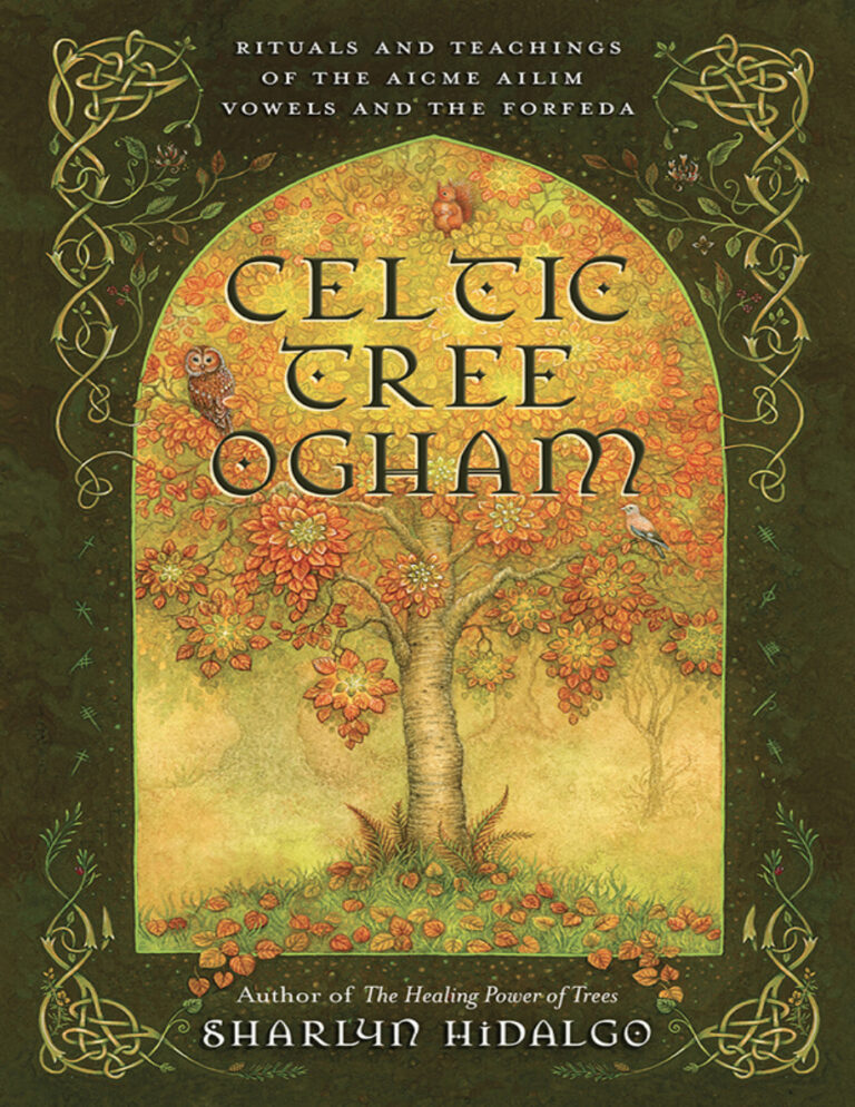 Celtic Tree Ogham Sharlyn Hidalgo Kitap Kapağı