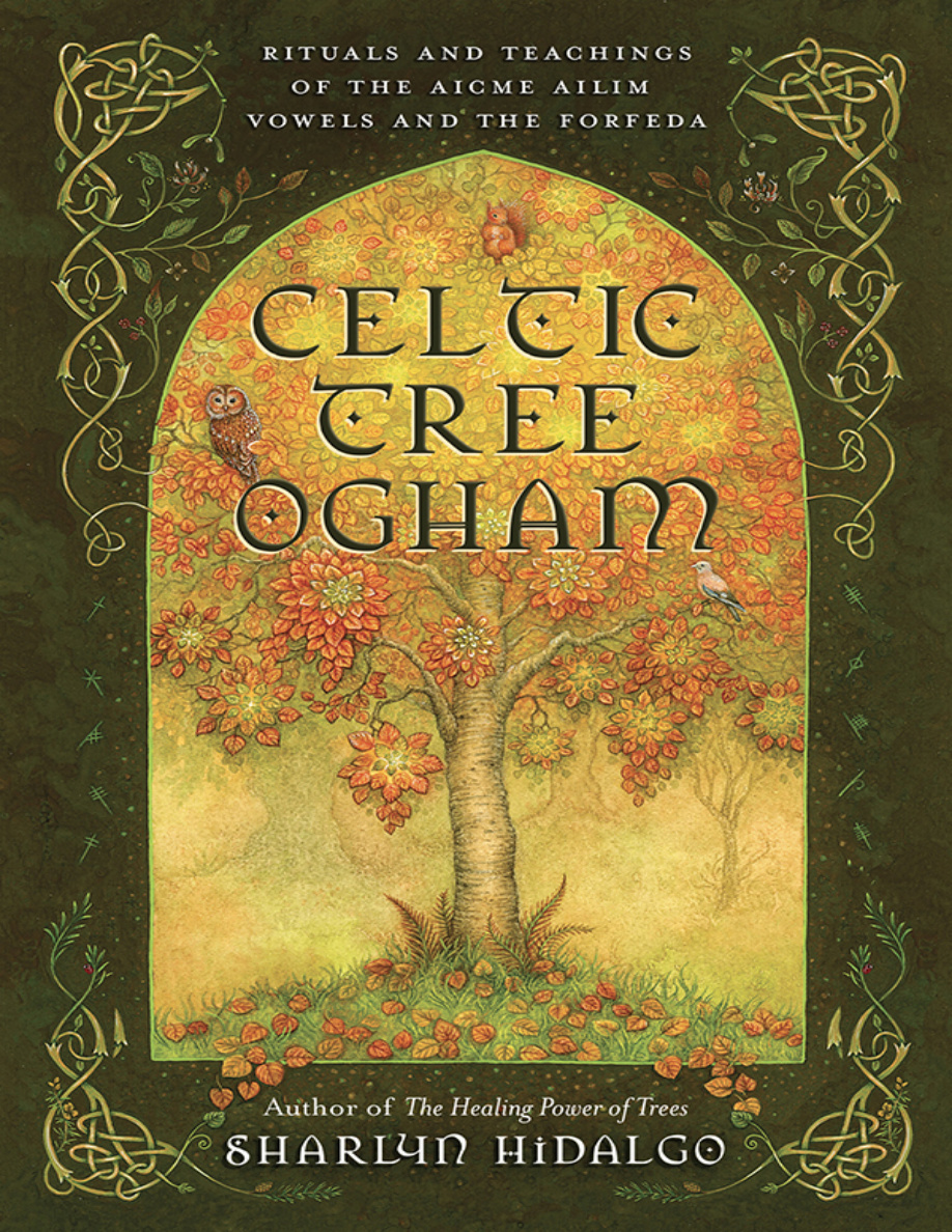 Celtic Tree Ogham Sharlyn Hidalgo Kitap Kapağı