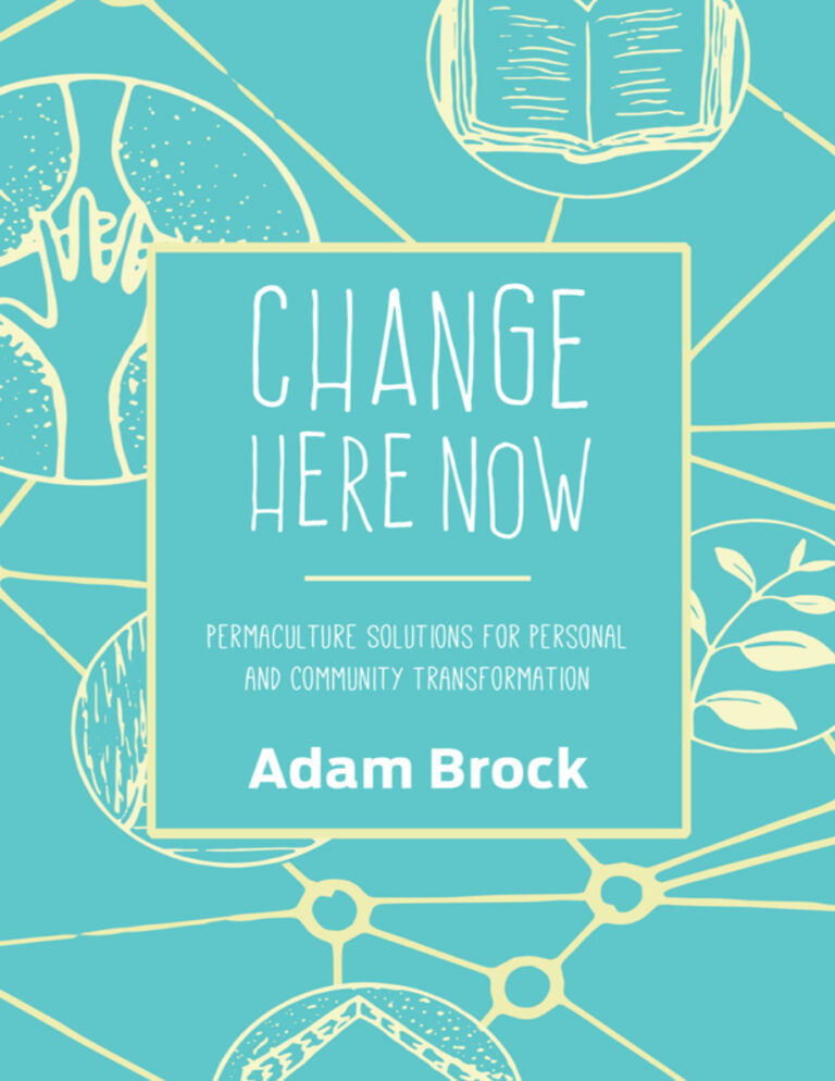 Change Here Now Adam Brock Kitap Kapağı