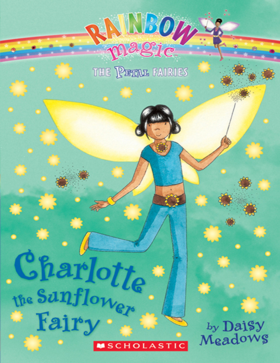 Charlotte the Sunflower Fairy Daisy Meadows Kitap Kapağı