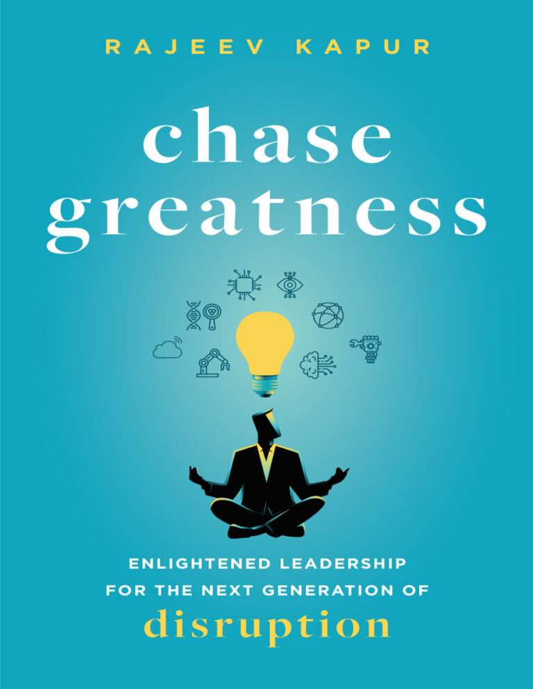 Chase Greatness Rajeev Kapur Kitap Kapağı