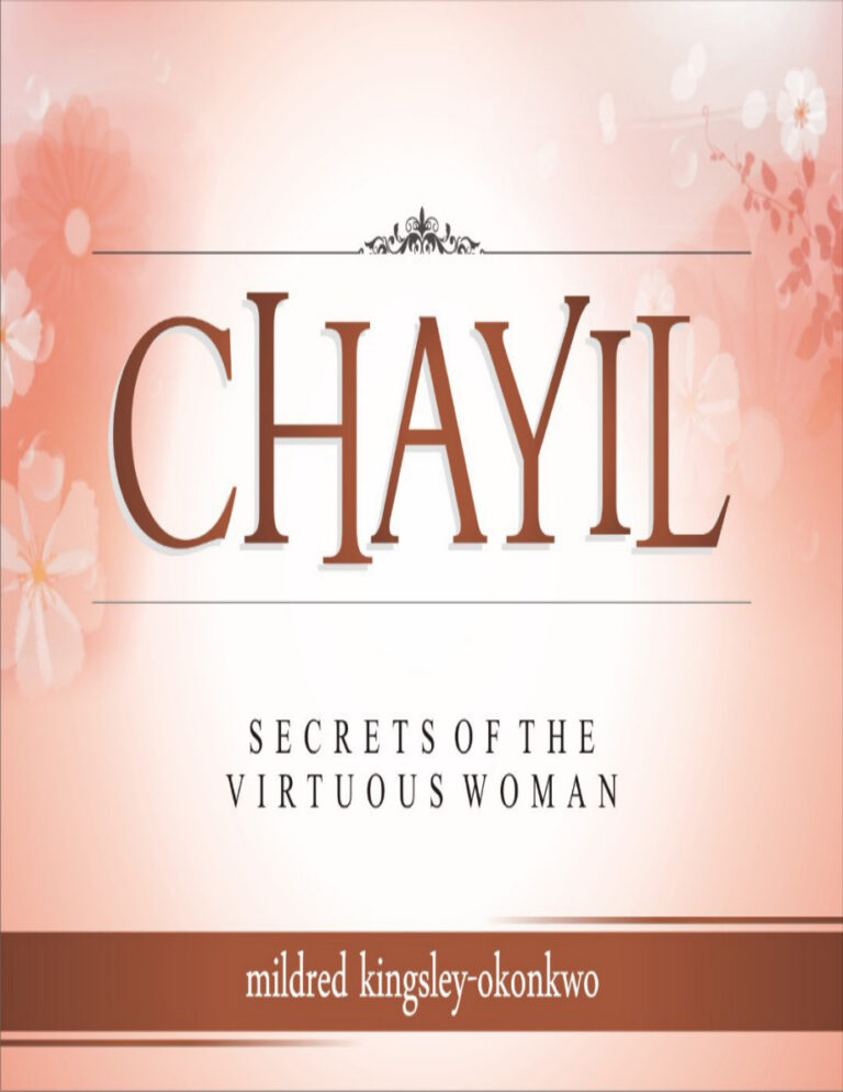 Chayil Secrets of a Virtuous Woman Mildred Kingsley Okonkwo Kitap Kapağı
