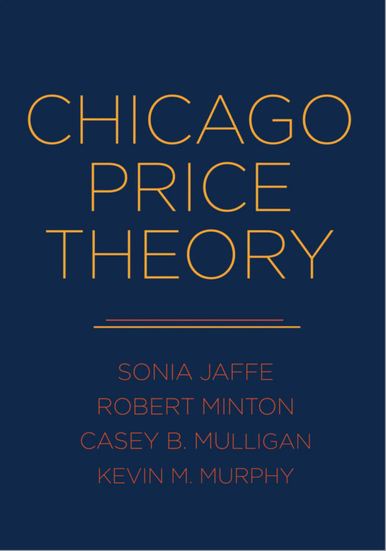 Chicago Price Theory Robert Minton Kitap Kapağı