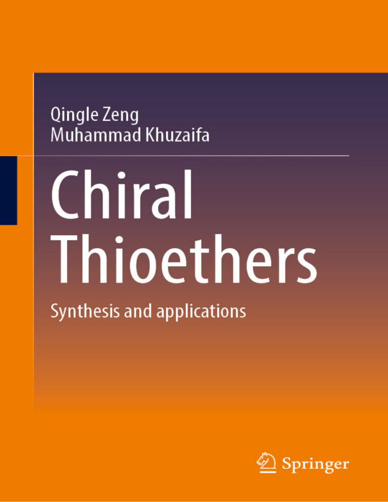 Chiral Thioethers Synthesis and applications Qingle Zeng Kitap Kapağı