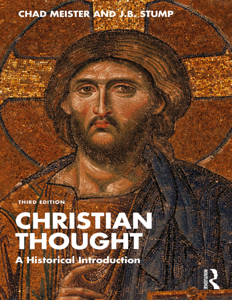 Christian Thought 3rd Edition Chad Meister Kitap Kapağı
