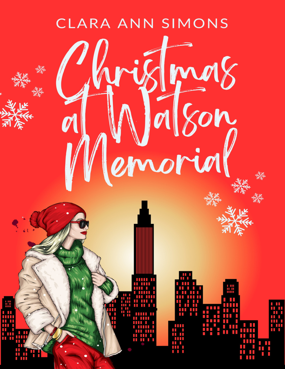 Christmas at Watson Memorial Clara Ann simons Kitap Kapağı