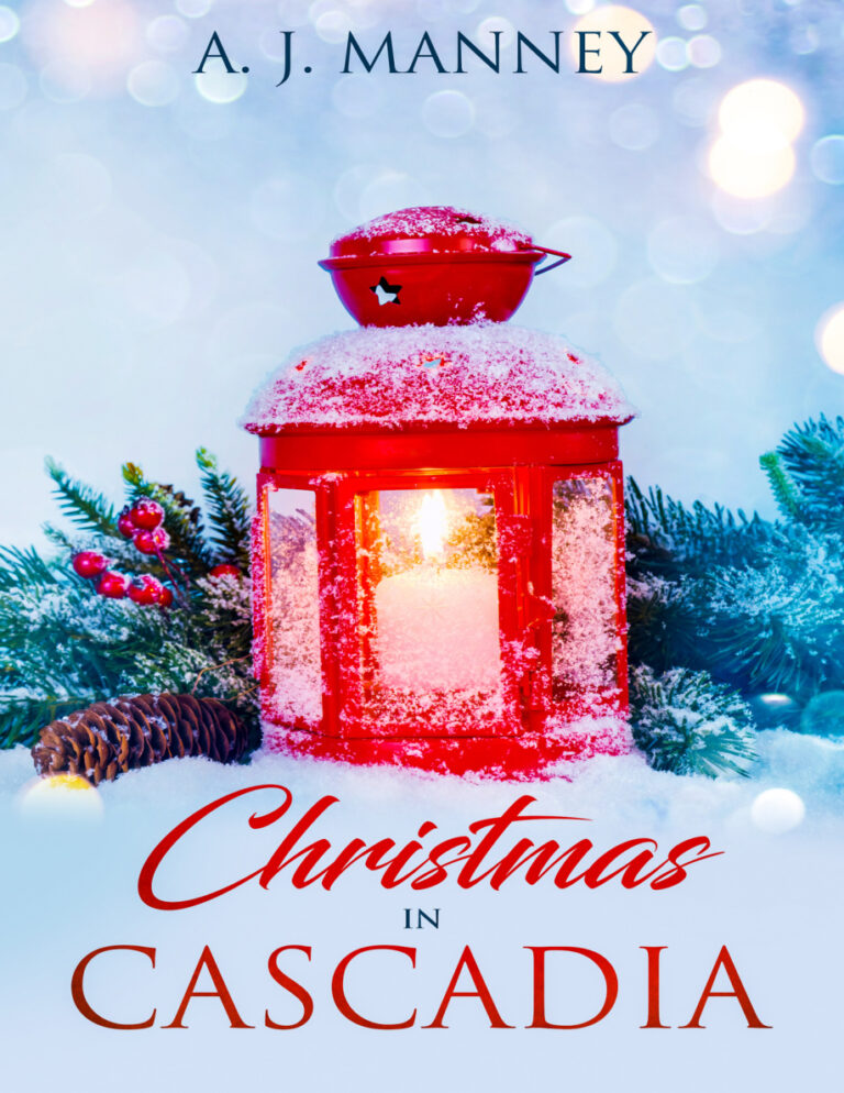 Christmas in Cascadia AJ Manney Kitap Kapağı