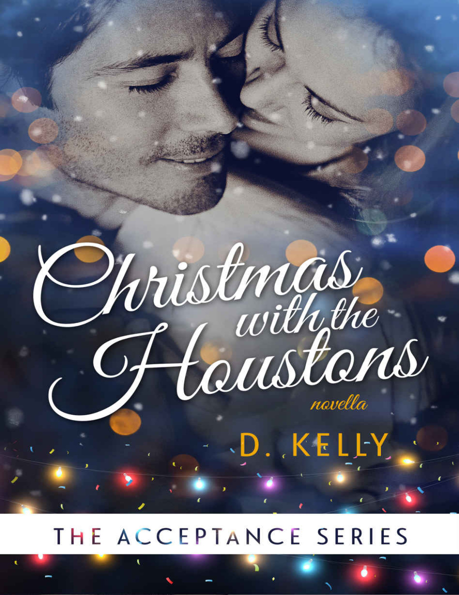 Christmas with the Houstons D Kelly Kitap Kapağı