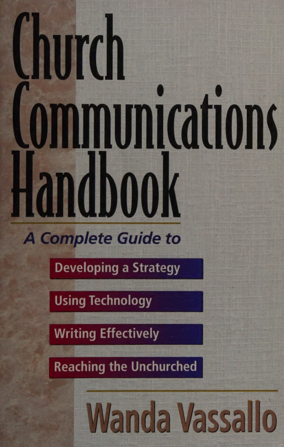 Church Communications Handbook Wanda Vassallo Kitap Kapağı