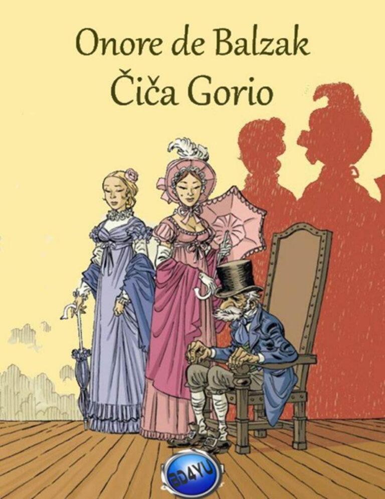 Cica Gorio Serbian Edition Onore de Balzak Kitap Kapağı