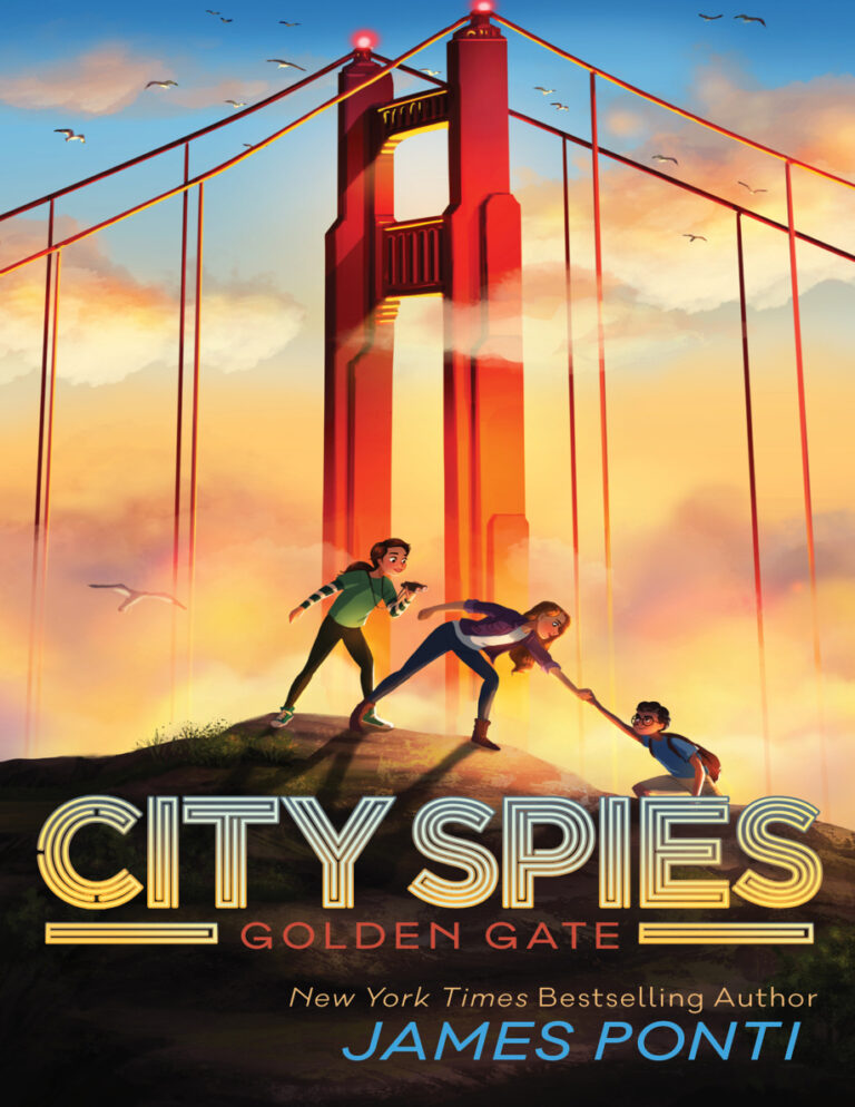 City Spies 2 Golden state James Ponti Kitap Kapağı