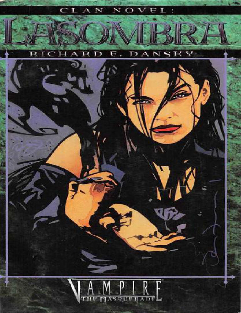 Clan novel lasombra Richard e dansky Kitap Kapağı