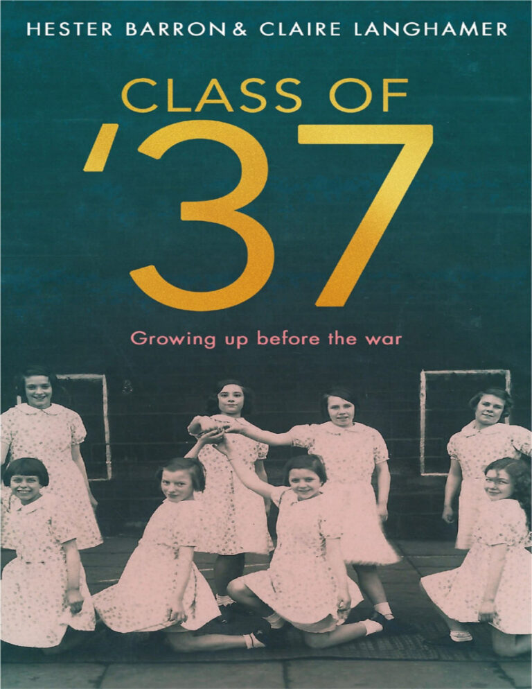 Class of 37 Hester Barron Kitap Kapağı