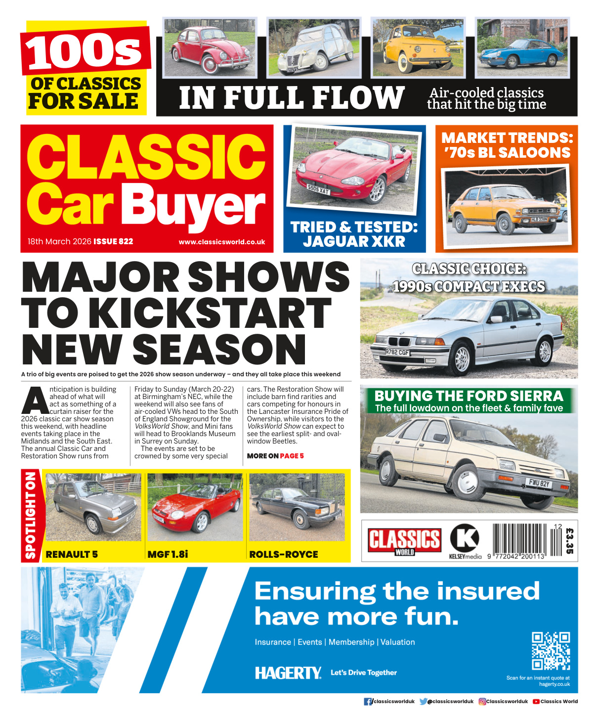 Classic Car Buyer - Issue 822 March 18 2026 PDF Download