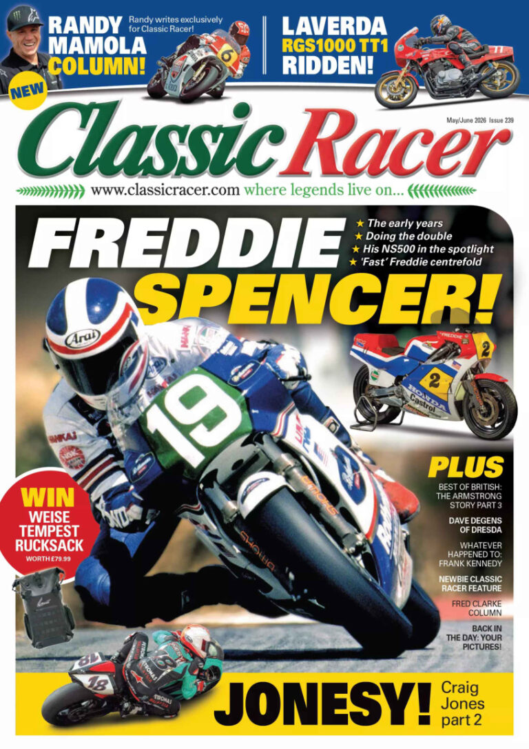Classic Racer Issue 239 MayJune 2026 Classic Racer Kitap Kapağı