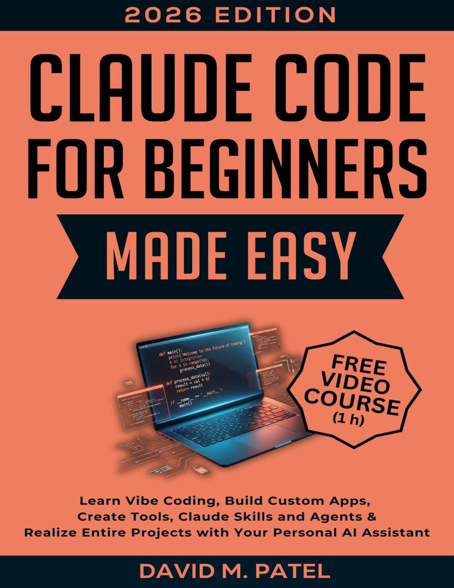Claude Code for Beginners PDF Download – David Patel