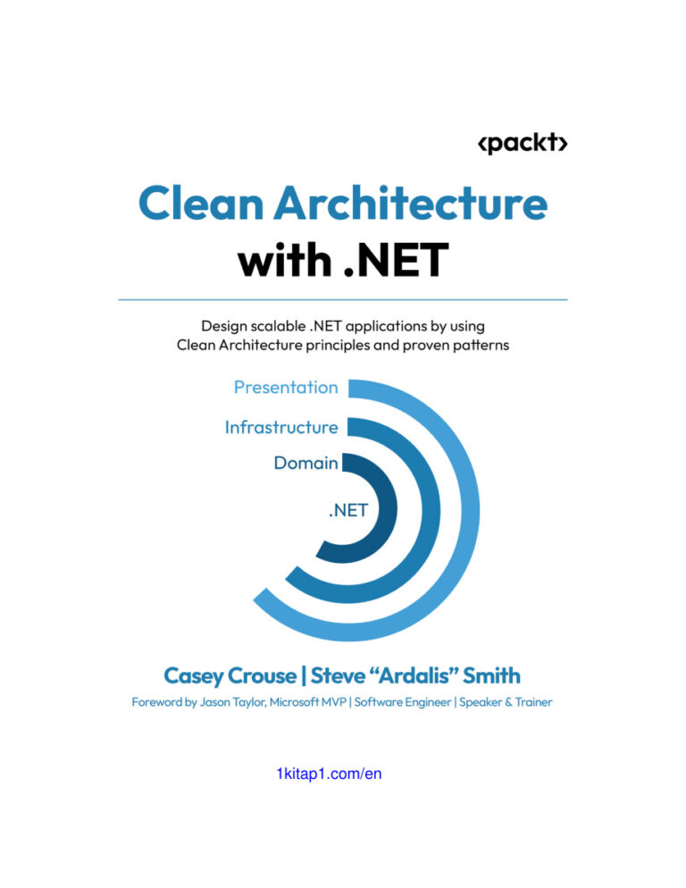 Clean Architecture with NET Casey Crouse Kitap Kapağı