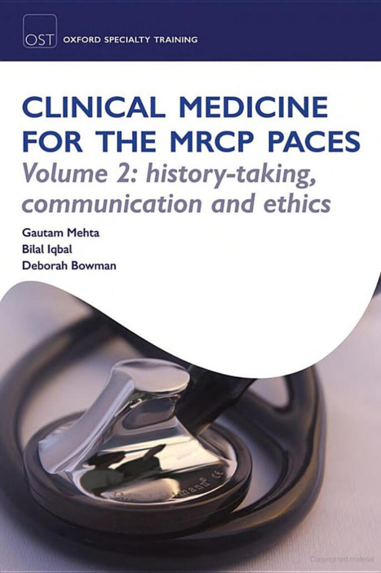 Clinical medicine for the MRCP PACES Volume 1, Core clinical skills Kitap Kapağı