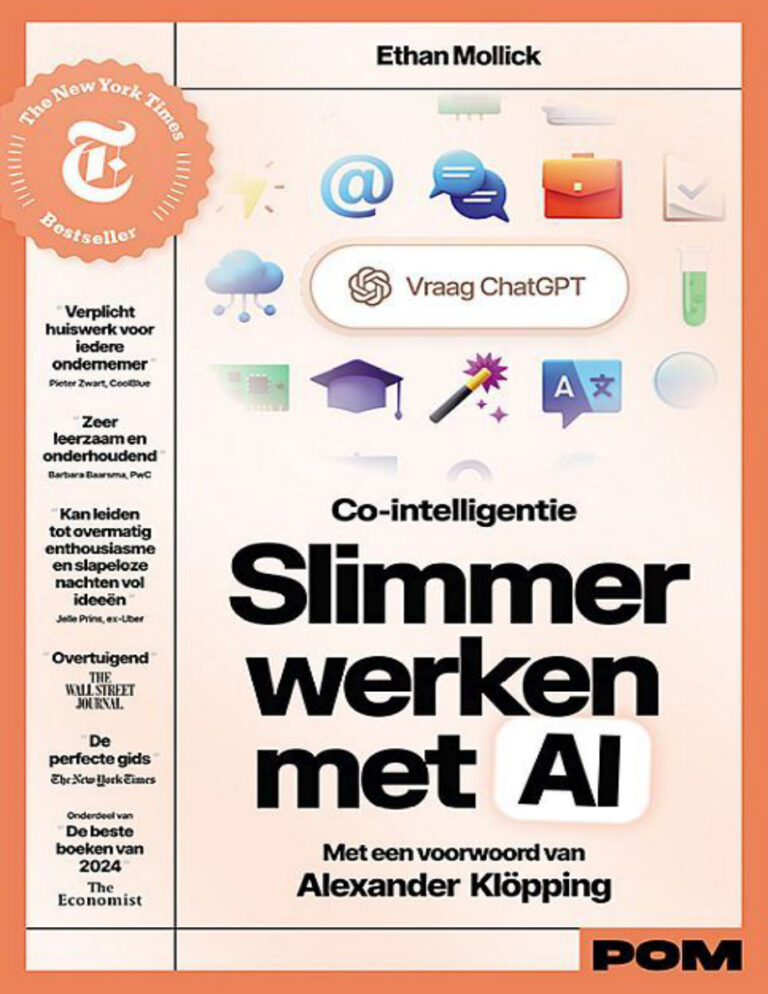Co intelligentie Dutch Edition Ethan Mollick Kitap Kapağı