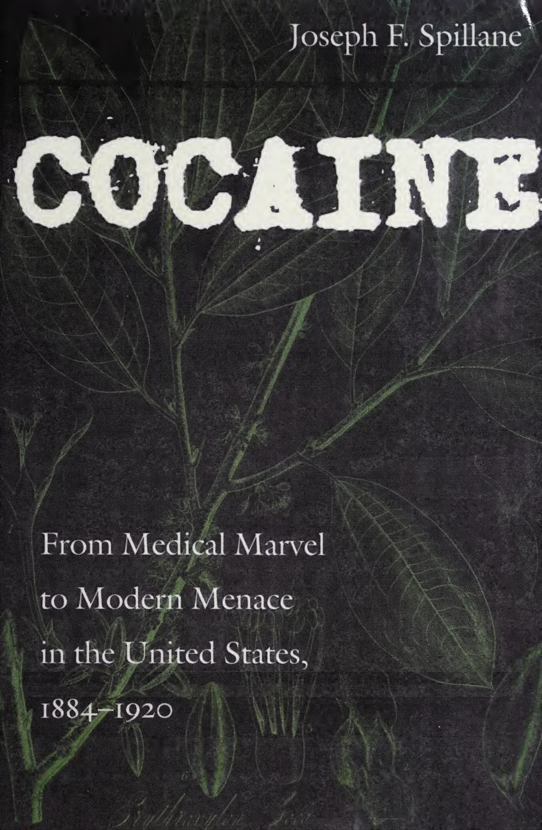 Cocaine Joseph Spillane Kitap Kapağı