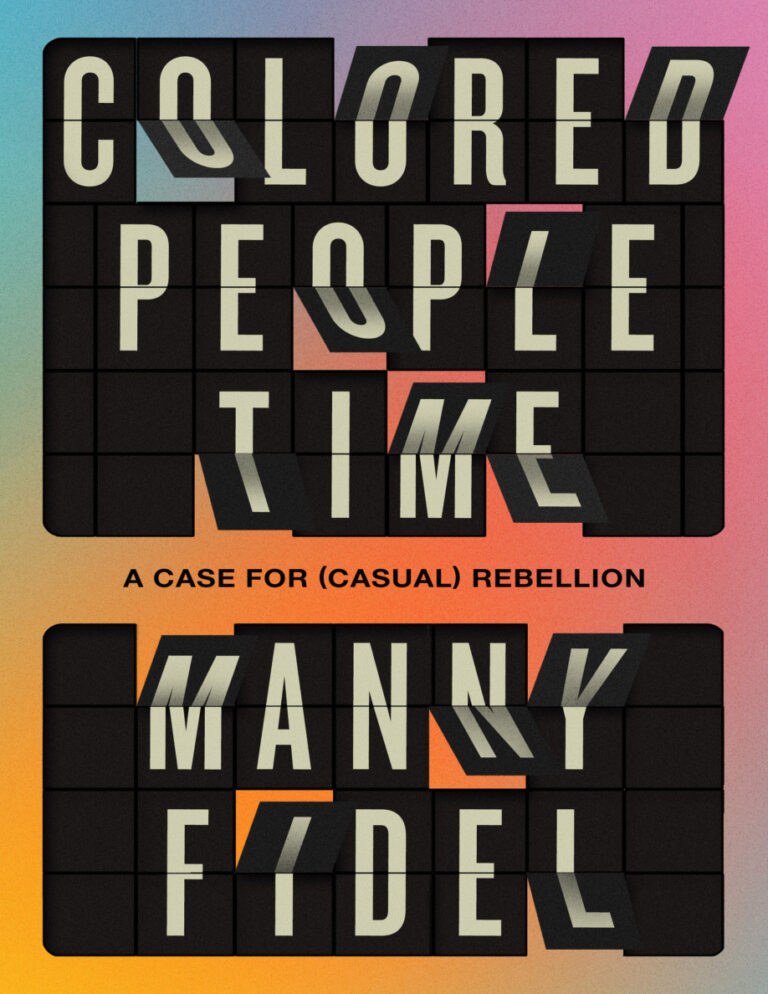 Colored People Time Manny Fidel Kitap Kapağı