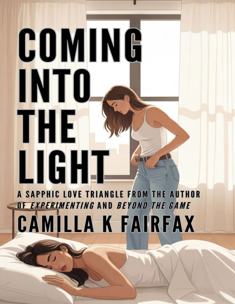 Coming Into The Light A Sapphic Love Triangle Camilla K Fairfax Kitap Kapağı
