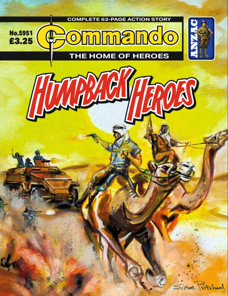 Commando Issue 5951 2026 Commando Kitap Kapağı