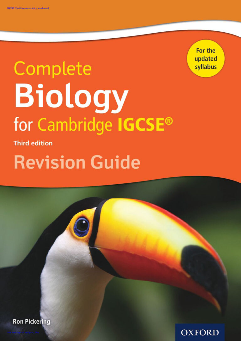Complete Biology for Cambridge IGCSE Ron Pickering Kitap Kapağı