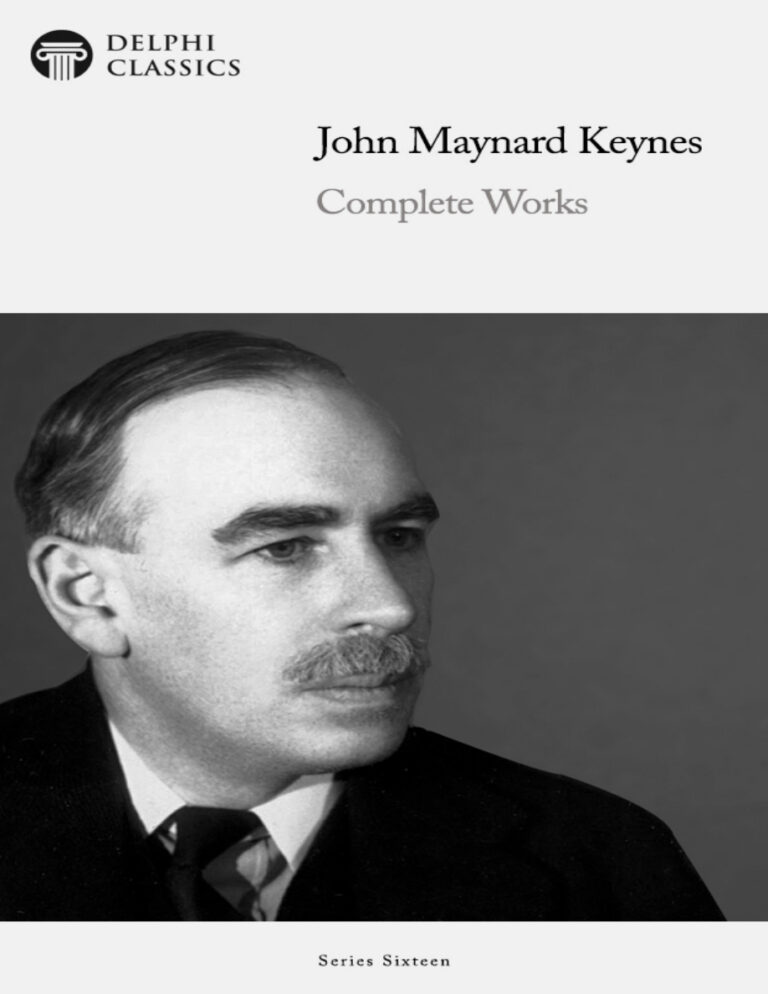 Complete Works of John Maynard Keynes Delphi Classics Kitap Kapağı