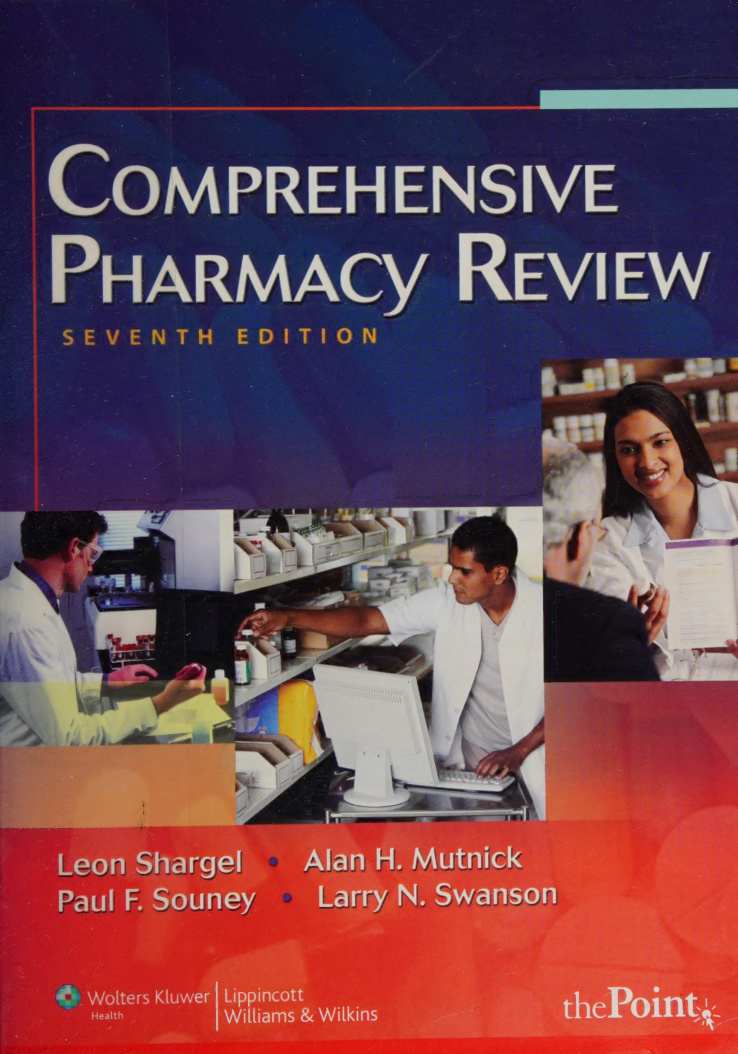 Comprehensive Pharmacy Review PDF Download – Leon Shargel