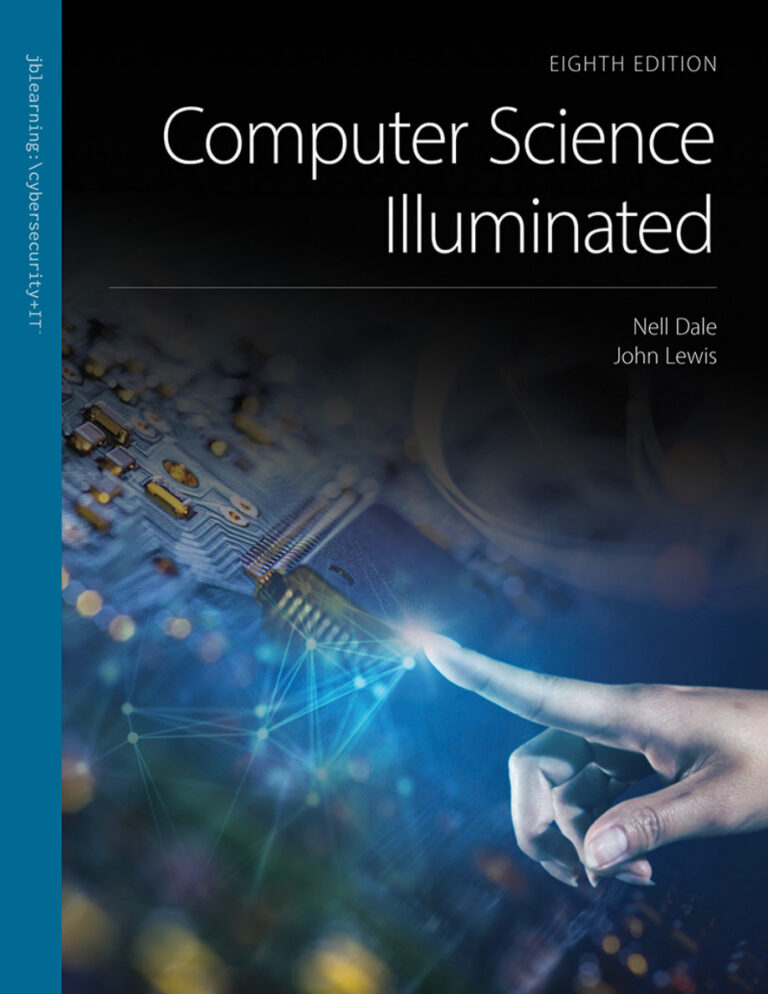 Computer Science Illuminated 8th Edition Nell Dale Kitap Kapağı