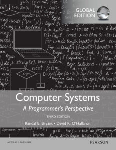 Computer Systems A Programmer's Kitap Kapağı