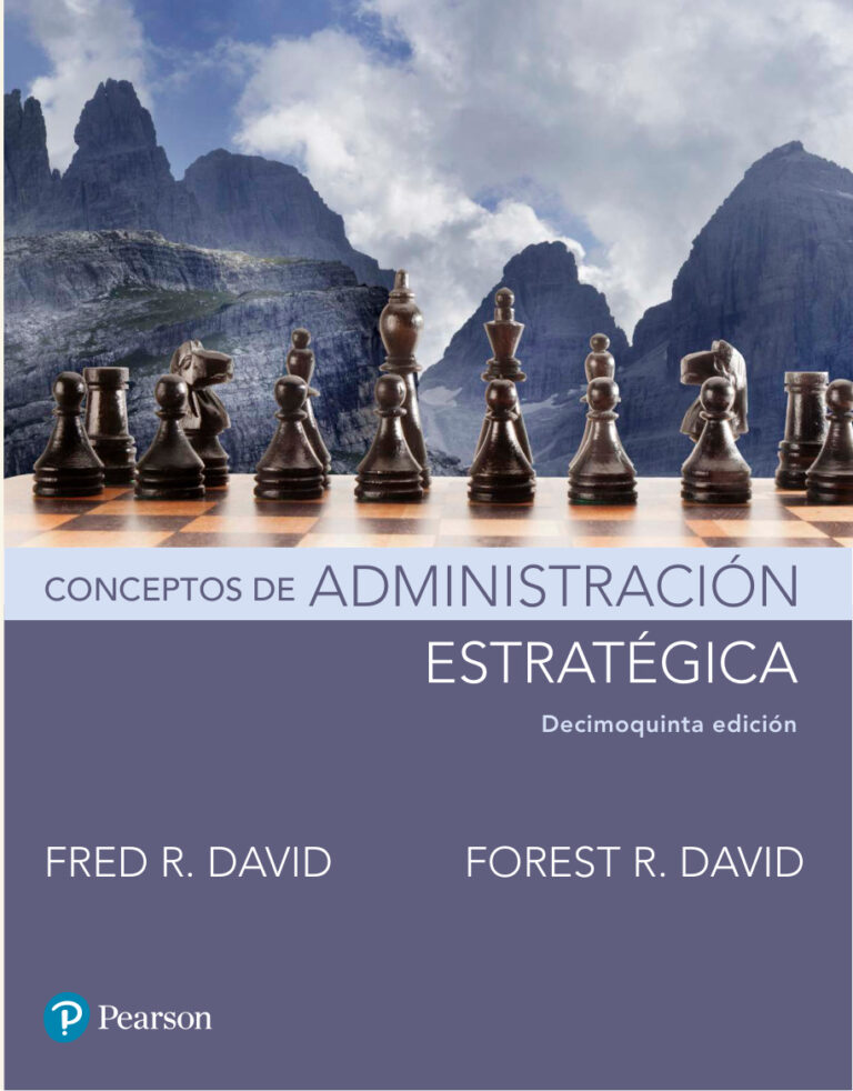 Conceptos de administracion estrategica Spanish Edition Forest R David Kitap Kapağı