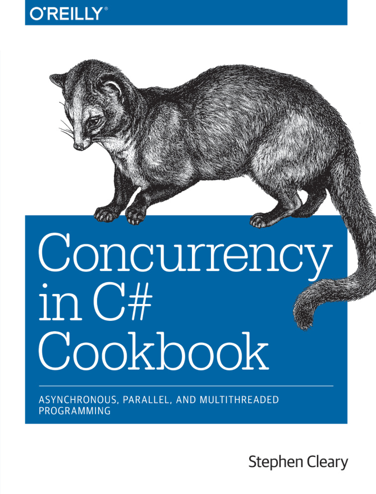 Concurrency In C# Cookbook Asynchronous Kitap Kapağı